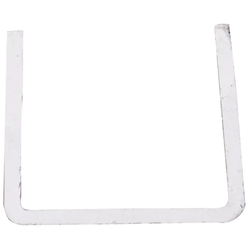 U-profiel 2600 x 18mm wit