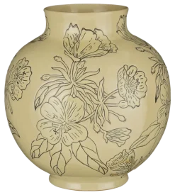 Geen Vaas beige - h33xd30cm