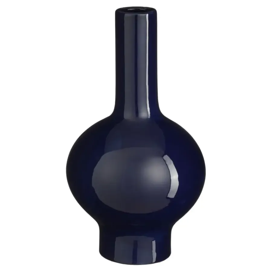 Geen Vaas blauw - h45xd25cm