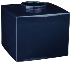 Geen Vaas donker blauw - h25,5xd31cm