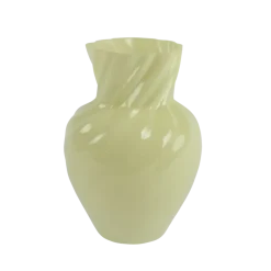 Decoris Vaas glas groen