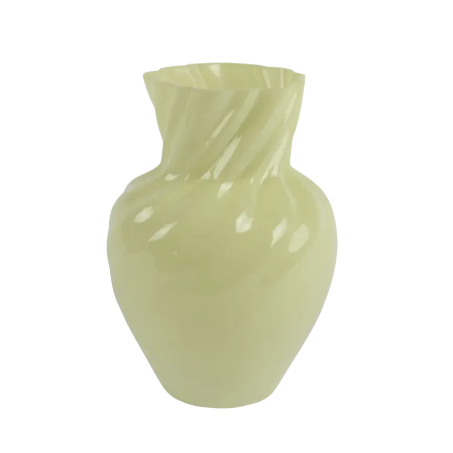 Decoris Vaas glas groen