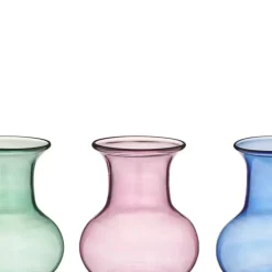 Geen Vaas glas multicolor 22x22x40cm