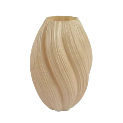 Decoris Vaas glas perzik