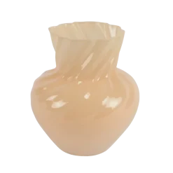 Decoris Vaas glas perzik