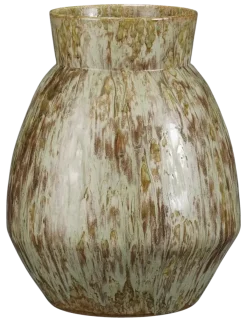 Geen Vaas rond taupe - h50xd38cm