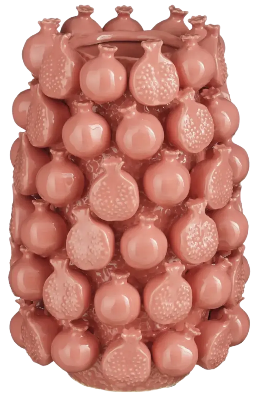 Geen Vaas roze - h30xd24cm