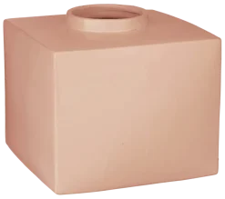 Geen Vaas roze - h25,5xd31cm