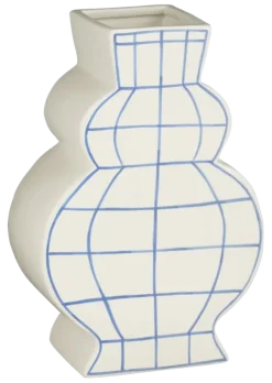 Geen Vaas wit - l20xb10xh30cm