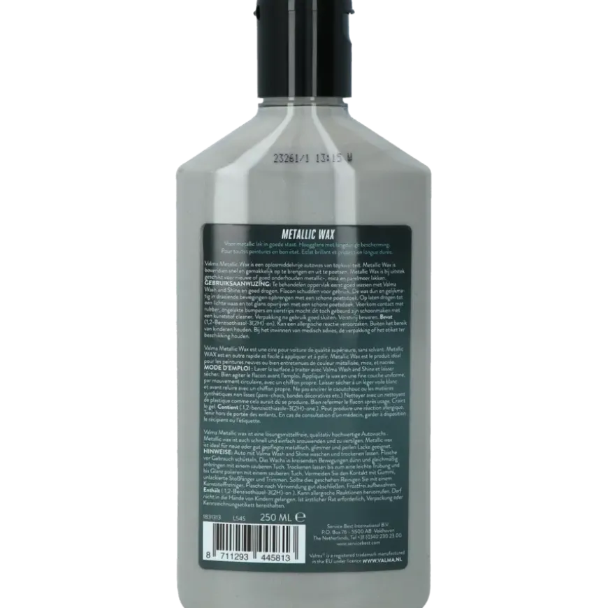 Valma metallic wax L54S 250ml