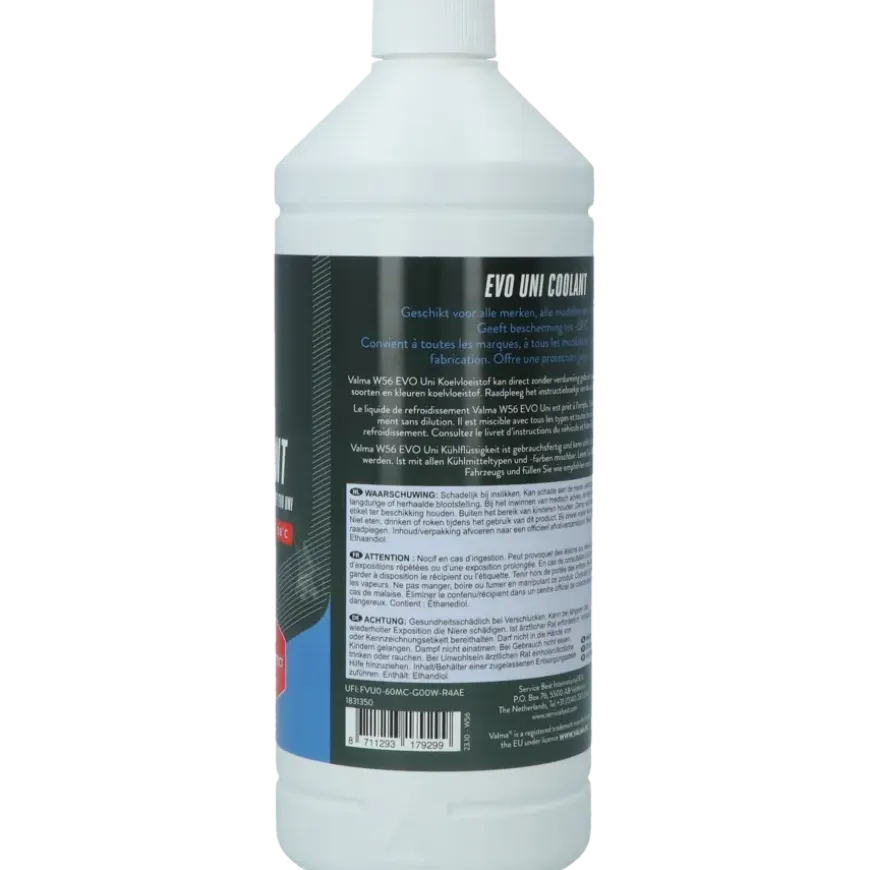 Valma W56 EVO Uni Koelvloeistof -38 1 Liter