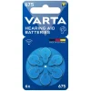 Varta 675 Acoustic Special hoortoestel batterijen type 675 blauw 6 stuks