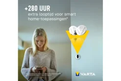 VARTA CR2032 knoopcelbatterijen 4 stuks