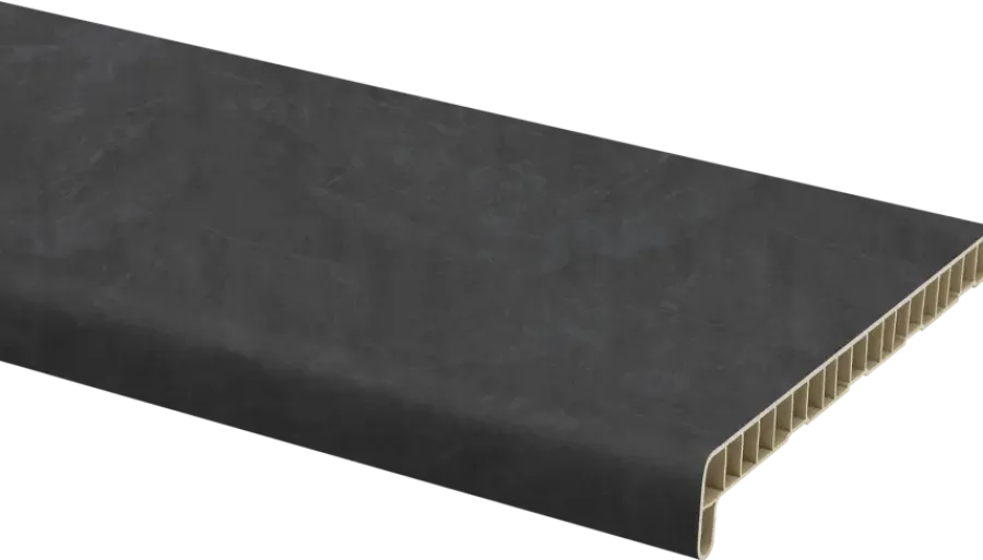 Essentials Vensterbank kunststof steenlook 300x25cm inclusief eindkappen