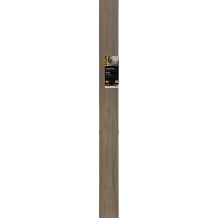CanDo Vensterbank MDF walnoot 250x20cm 28mm