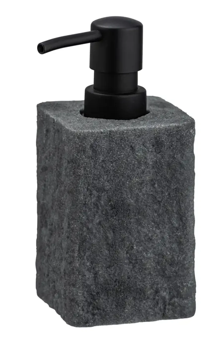 Wenko Villata zeepdispenser polyresin grijs