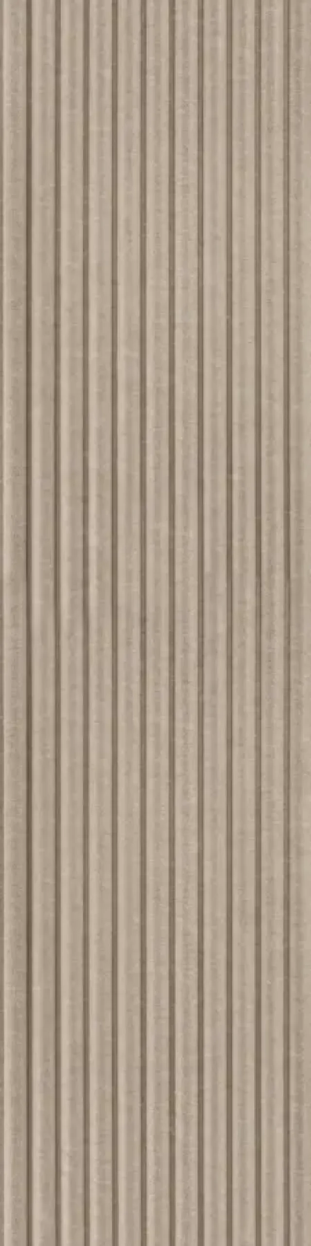 Viltpaneel met golf taupe 240x55 cm, dikte 3,5 mm, 2,64 m²