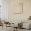 Viltpaneel met golf zand 240x55 cm, dikte 3,5 mm, 2,64 m²