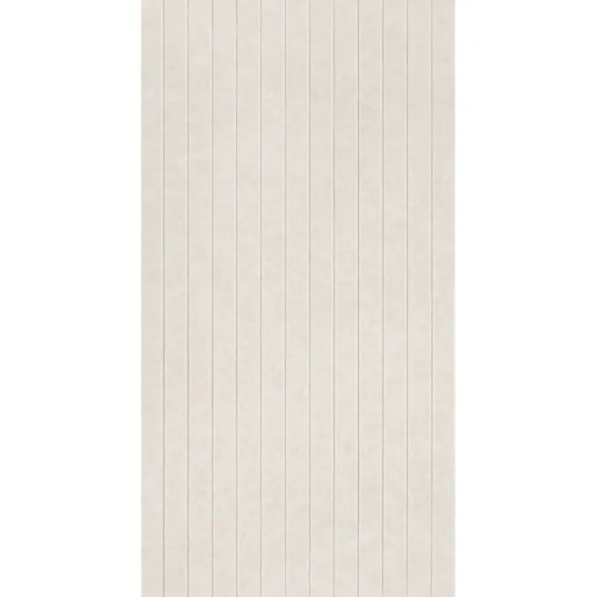 Viltpaneel rechte lijnen beige 120x52 cm