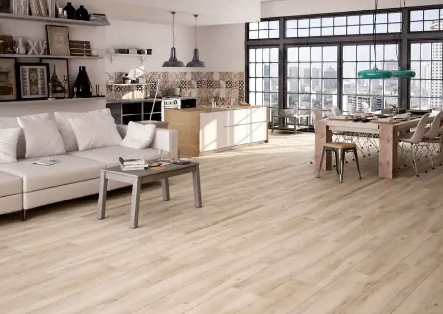Geen Vloertegel Atelier beige 23.3x120cm 1.68 m²