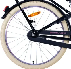 Volare Excellent kinderfiets zwart 24 inch