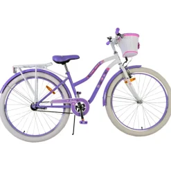 Volare Lovely kinderfiets paars wit 26 inch