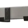 V-part wandkapstok HIQ 5 haken - aluminiumgrijs / zwart