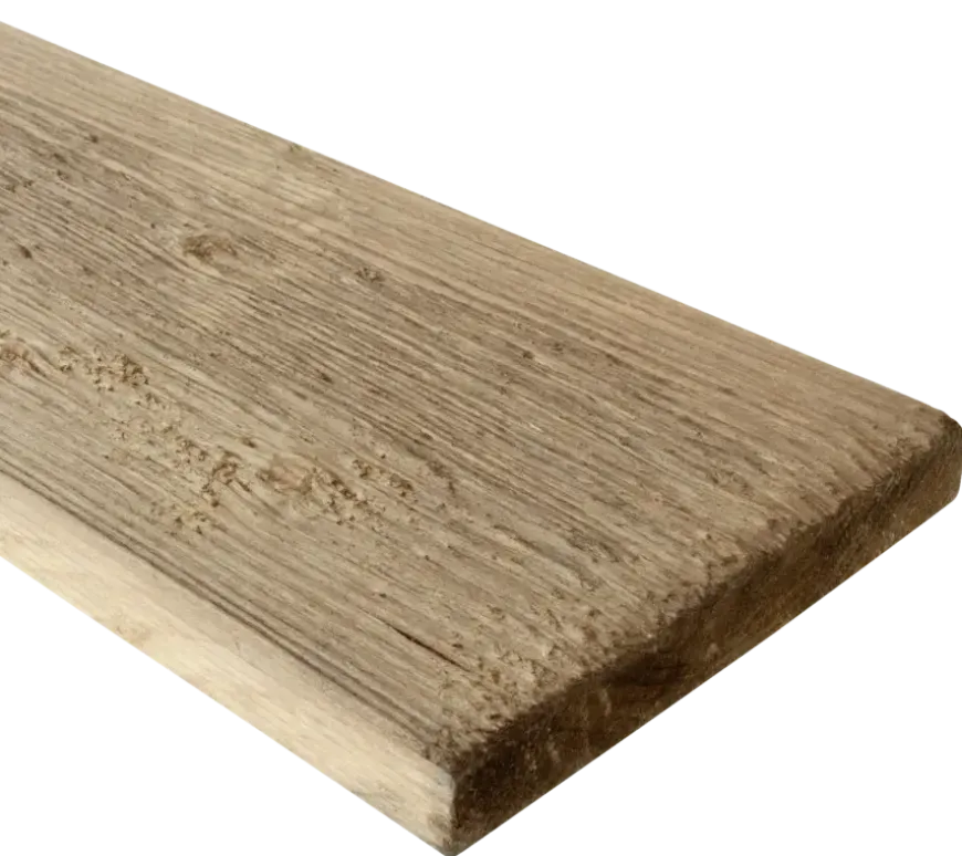 Vuren ruw Barnwood Bruin 22x150 mm 209 cm