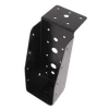 Waelbers balkdrager met lange lip 71 x 171 mm zwart