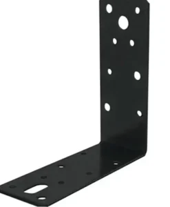 Waelbers hoekanker zonder ril 150 x 150 mm zwart