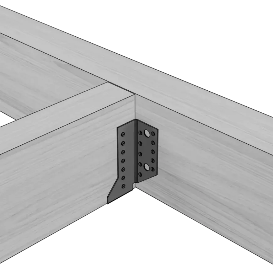 Waelbers raveeldrager zwaar 46 x 144 mm zwart