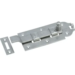 Geen Waelbers rolschuif met bocht 140 mm RVS