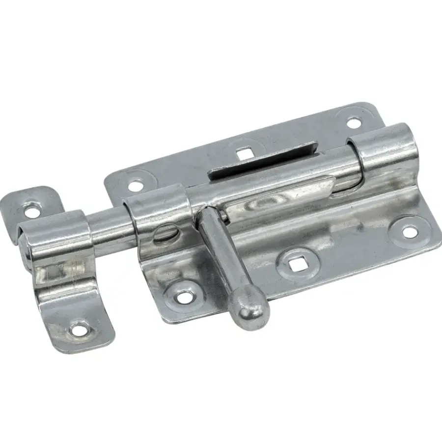 Geen Waelbers schuifgrendel 100 x 65 mm RVS