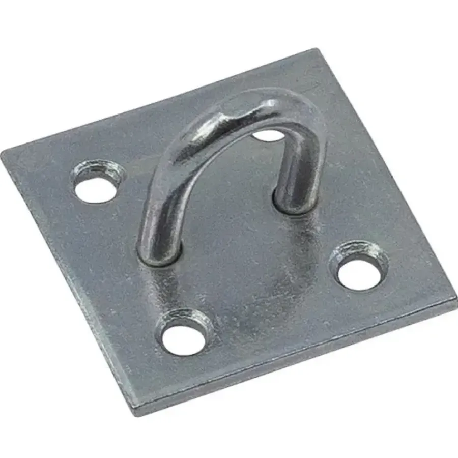Waelbers slotoog op plaat 55 x 55 mm RVS