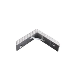 Geen Waelbers stoelhoek 55 x 55 mm RVS 4 stuks