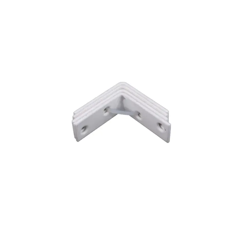 Geen Waelbers stoelhoek 40 x 40 mm wit 4 stuks