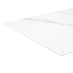 Wand/douche paneel kunststof Allora 260x90 cm wit marmer glans, dikte 5mm 2,34 m²