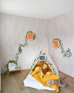 Wand-en plafondpaneel MDF Ecoline wit 130x20 cm, dikte 7 mm 3,64 m²