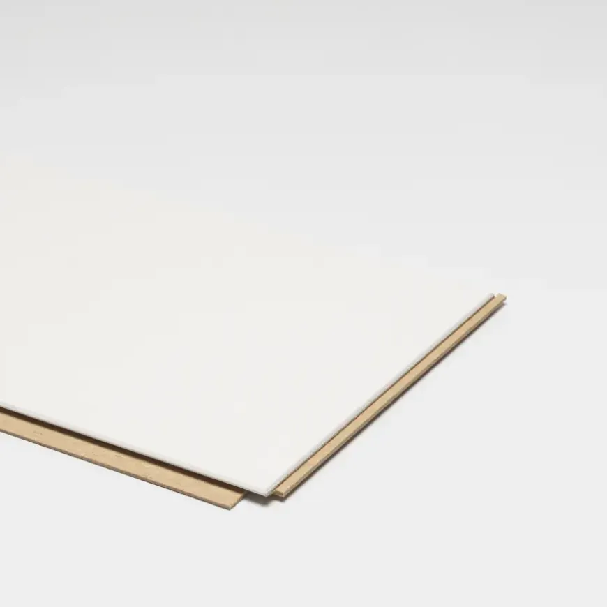 Wand-en plafondpaneel MDF Ecoline wit 130x20 cm, dikte 7 mm 3,64 m²