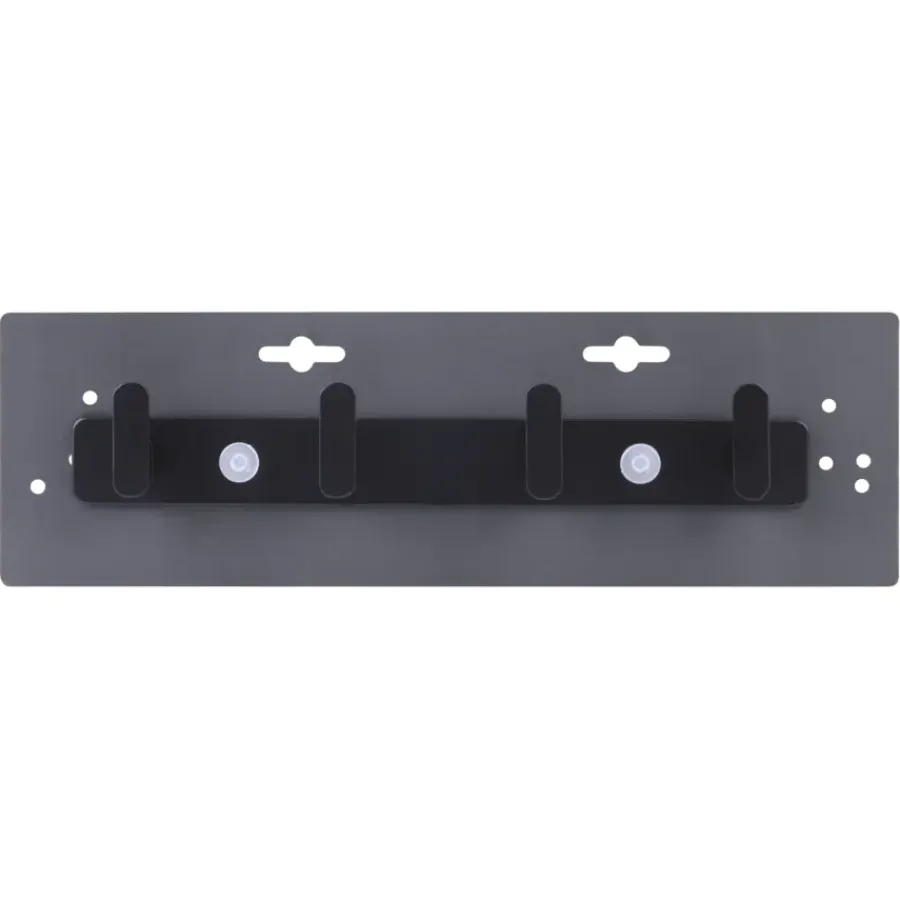 Geen Wandkapstok Joe zwart aluminium 295 mm