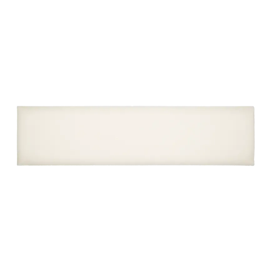 Wandkussen boucle crème 120x30 cm