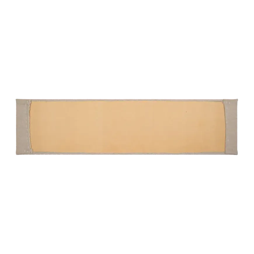 Wandkussen boucle taupe 120x30 cm