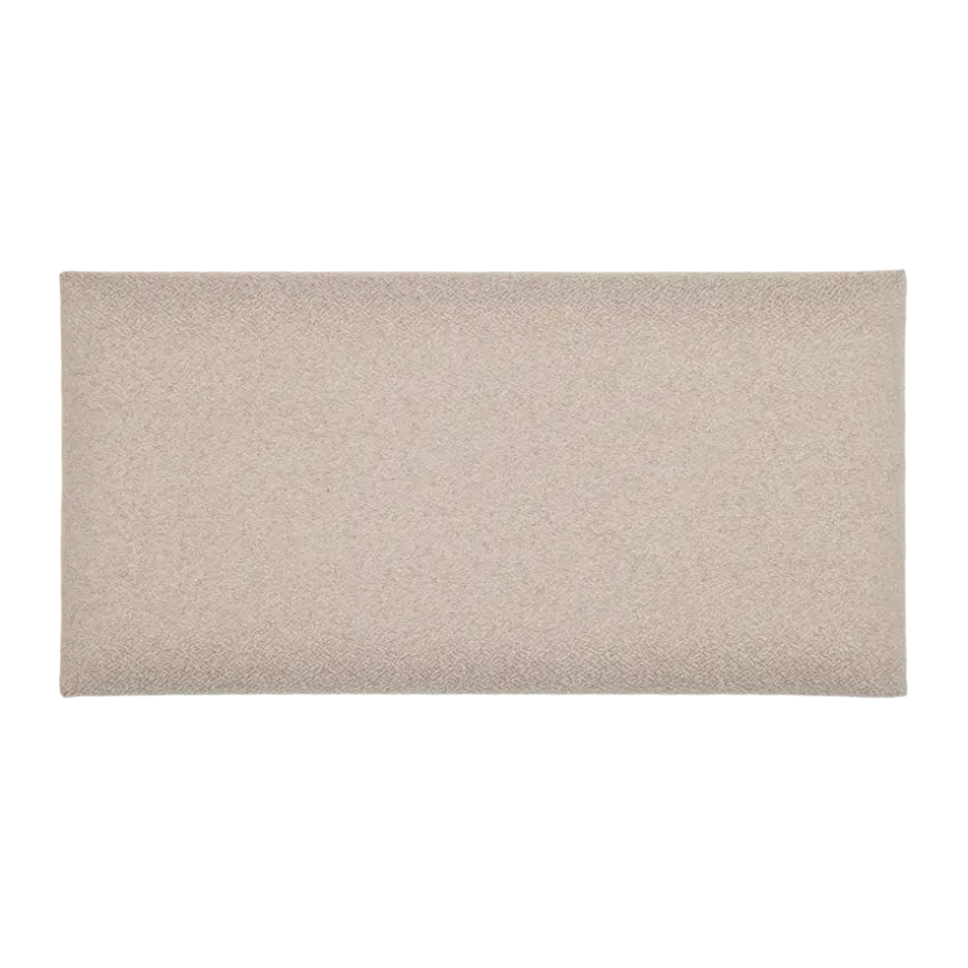Wandkussen boucle taupe 60x30 cm