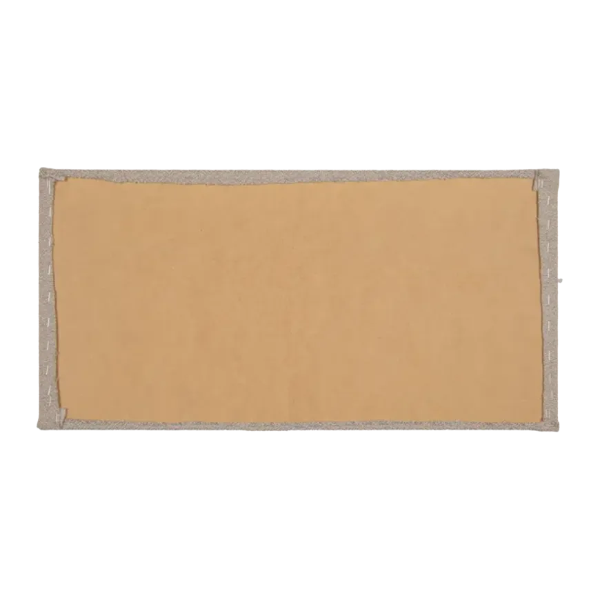 Wandkussen boucle taupe 60x30 cm