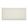 Wandkussen grof geweven crème 60x30 cm