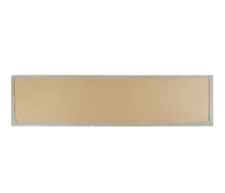 Wandkussen linnen taupe 120x30 cm
