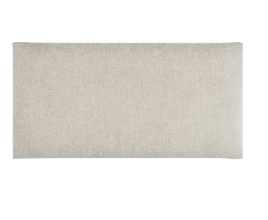 Wandkussen linnen taupe 60x30 cm