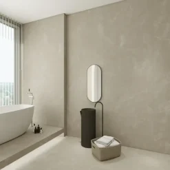 Wandpaneel kunststof Allora beige marmer mat 260x90 cm, dikte 5mm 2,34 m²