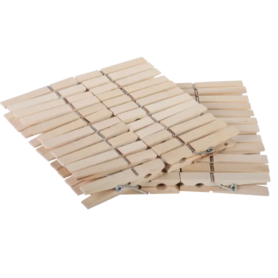 Talen Tools Wasknijpers hout 48 stuks