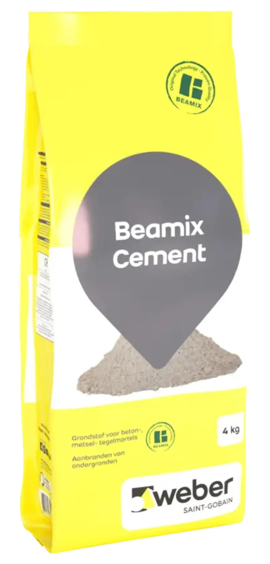 Weber Beamix cement 800 grijs 4 kg